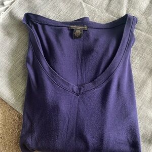 Banana Republic, long sleeve V-neck